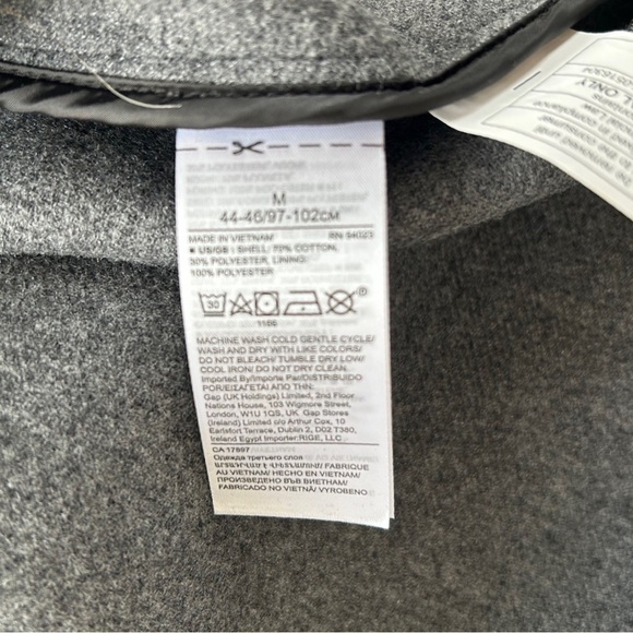 NEW Banana Republic Flannel Bomber Jacket with Coolmax Technology - Men’s Medium - Picture 8 of 8